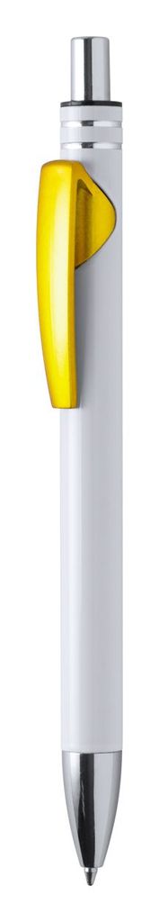 Ручка кулькова Wencex, колір жовтий