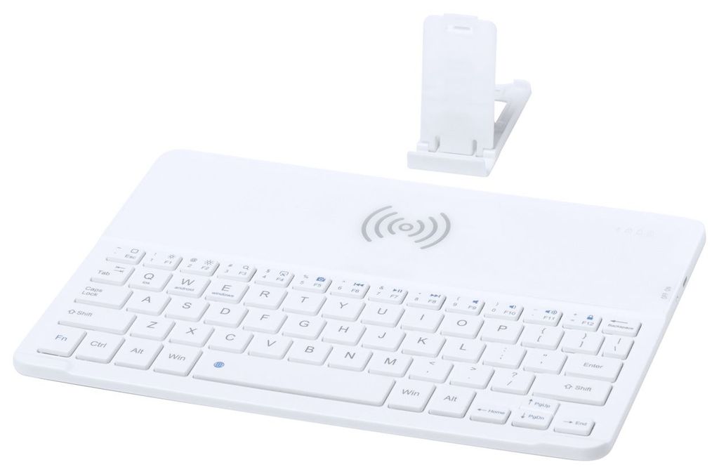 Клавіатура з Bluetooth Roktum, колір білий