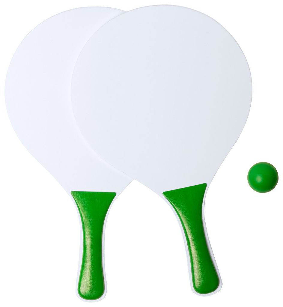 Набор для пляжного тенниса Kongal, цвет зеленый