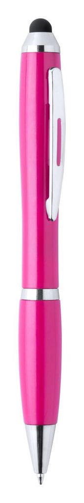 Ручка-стилус шариковая Zeril, цвет розовый