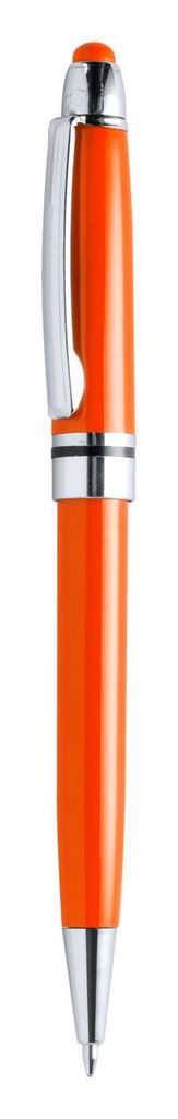 Ручка-стилус шариковая Yeiman, цвет оранжевый
