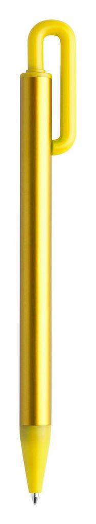 Ручка шариковая Xenik, цвет желтый