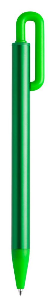 Ручка шариковая Xenik, цвет зеленый