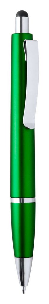 Ручка-стилус шариковая Runer, цвет зеленый