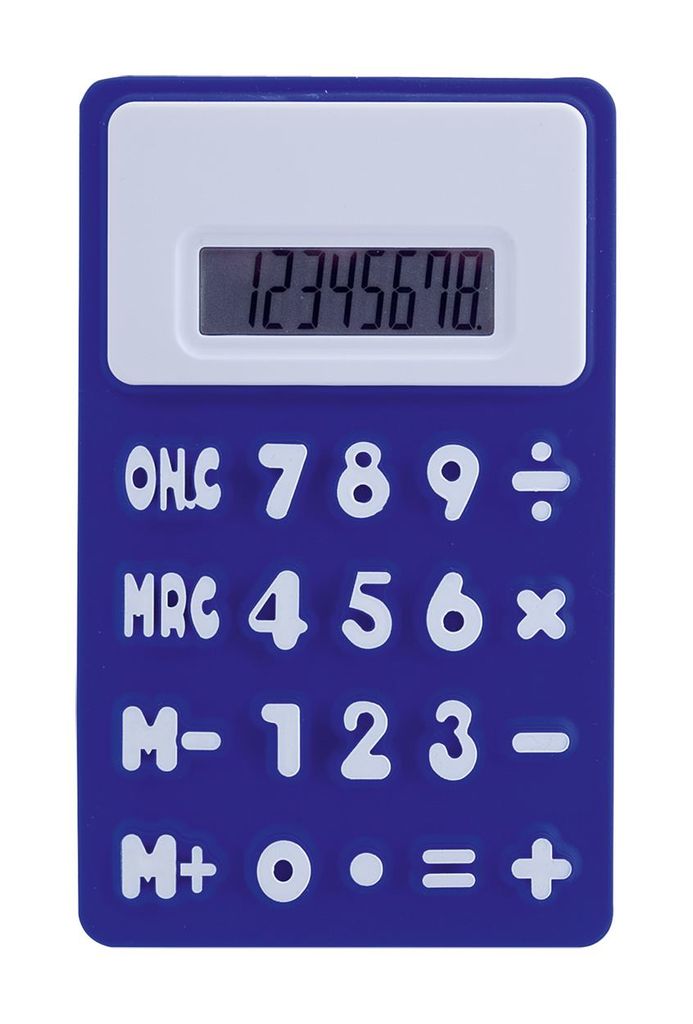 Калькулятор Rollie, цвет синий