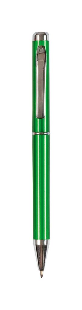 Ручка шариковая Italo, цвет зеленый