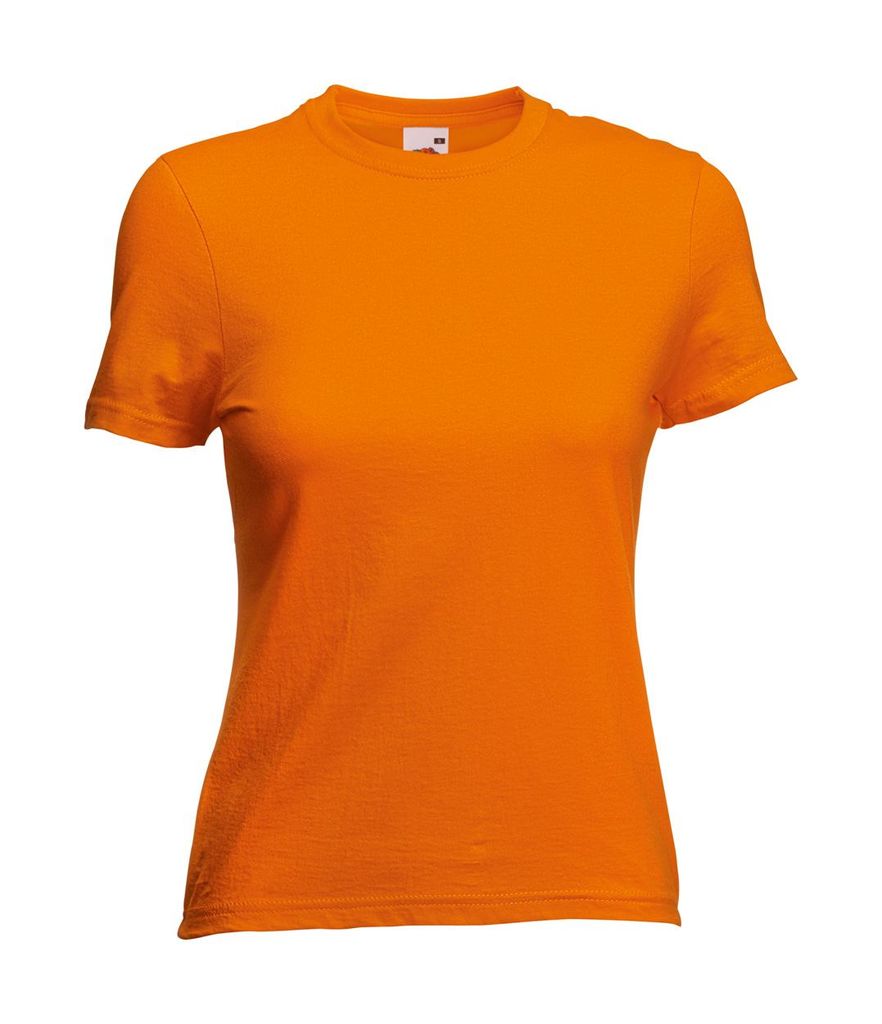 Футболка женская цветная Rini, цвет оранжевый  размер M