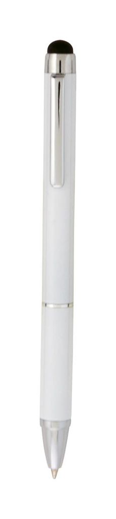 Ручка-стилус кулькова Lisden, колір білий
