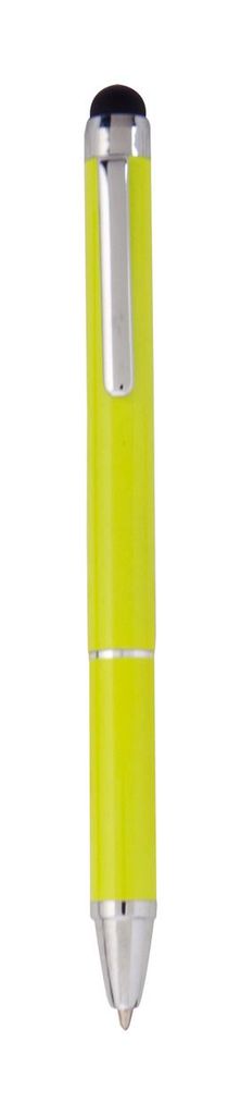 Ручка-стилус шариковая Lisden, цвет желтый