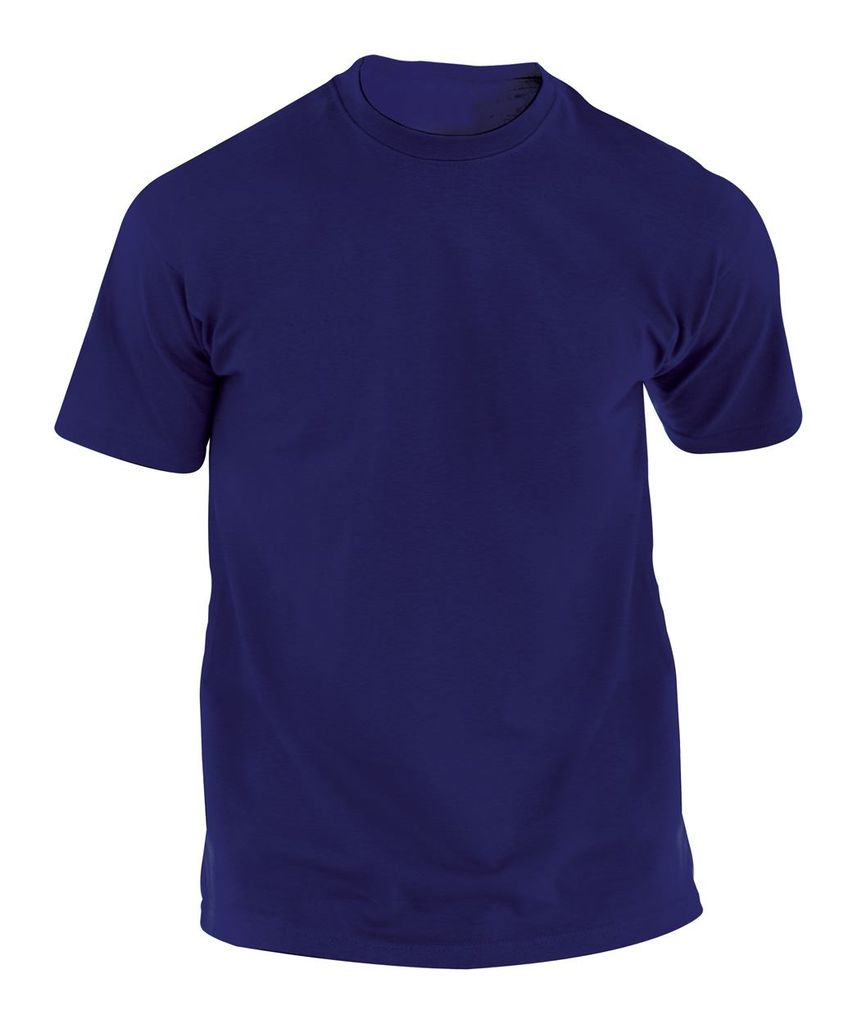Футболка для дорослих кольорова Hecom, колір темно-синій  розмір XL