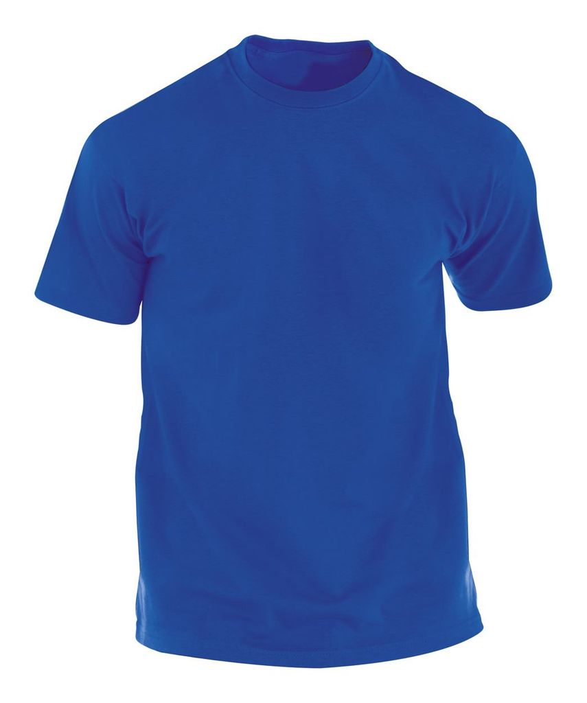 Футболка для взрослых цветная Hecom, цвет синий  размер S