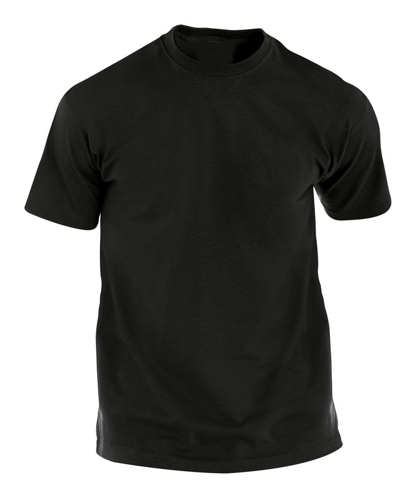 Футболка для дорослих кольорова Hecom, колір чорний  розмір XL