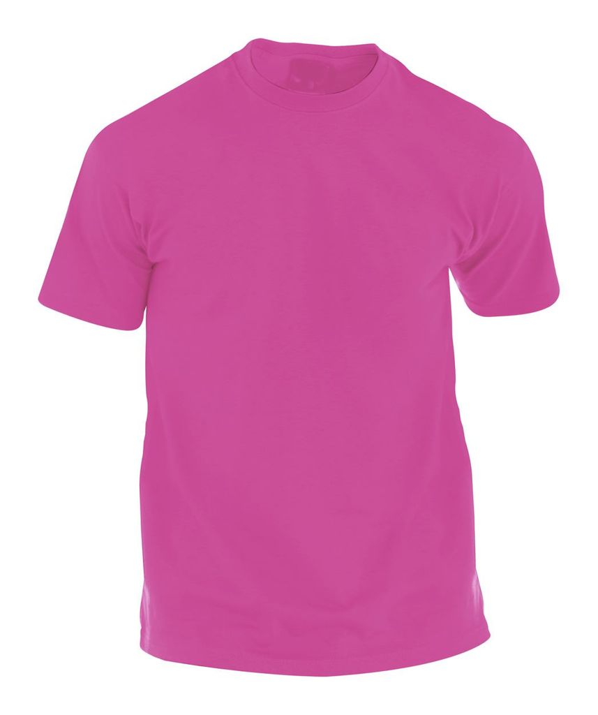 Футболка для взрослых цветная Hecom, цвет розовый  размер L