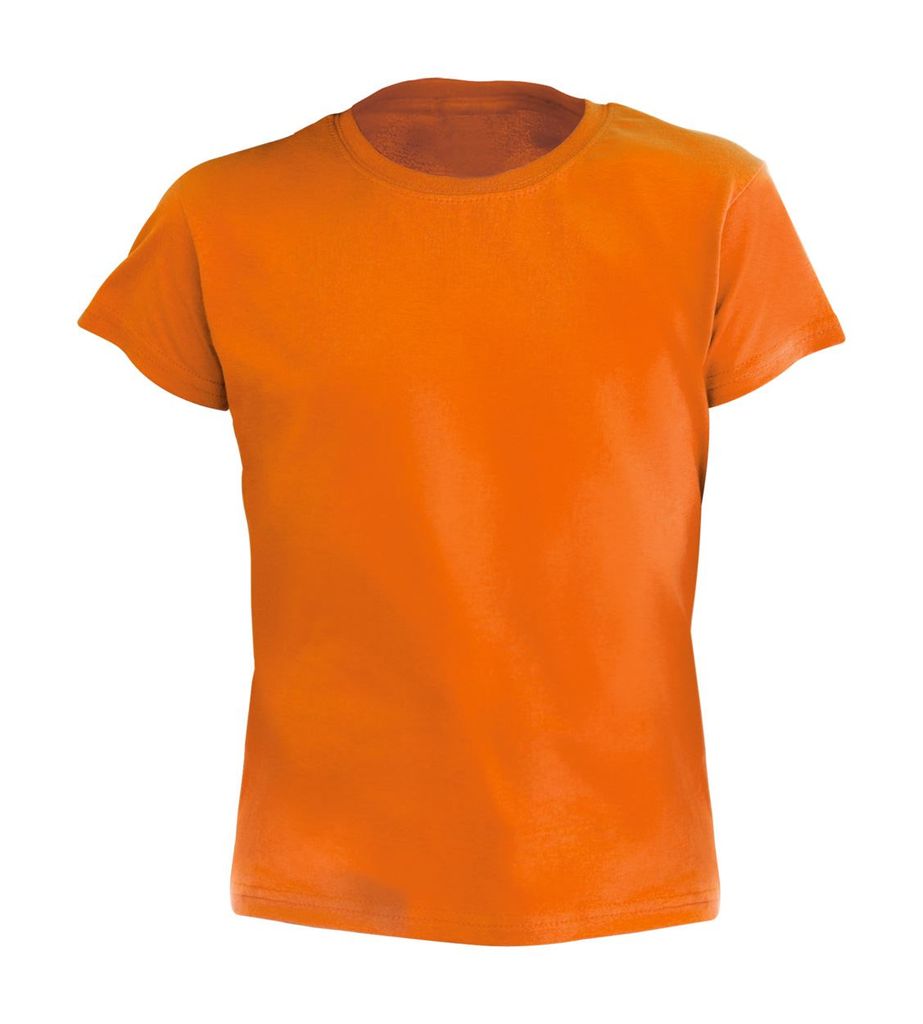 Футболка детская цветная Hecom Kid, цвет оранжевый  размер 4 - 5
