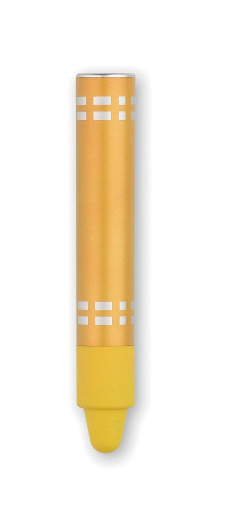 Ручка-стилус пір'яна Cirex, колір жовтий