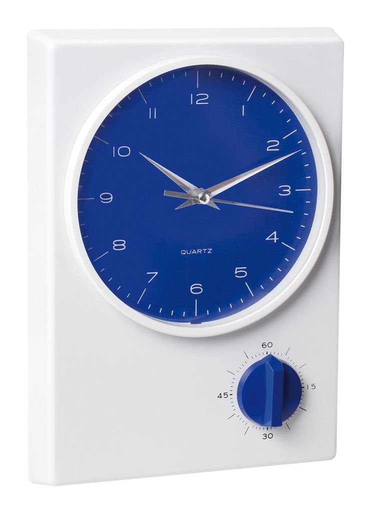 Годинник настільний Tekel, колір синій