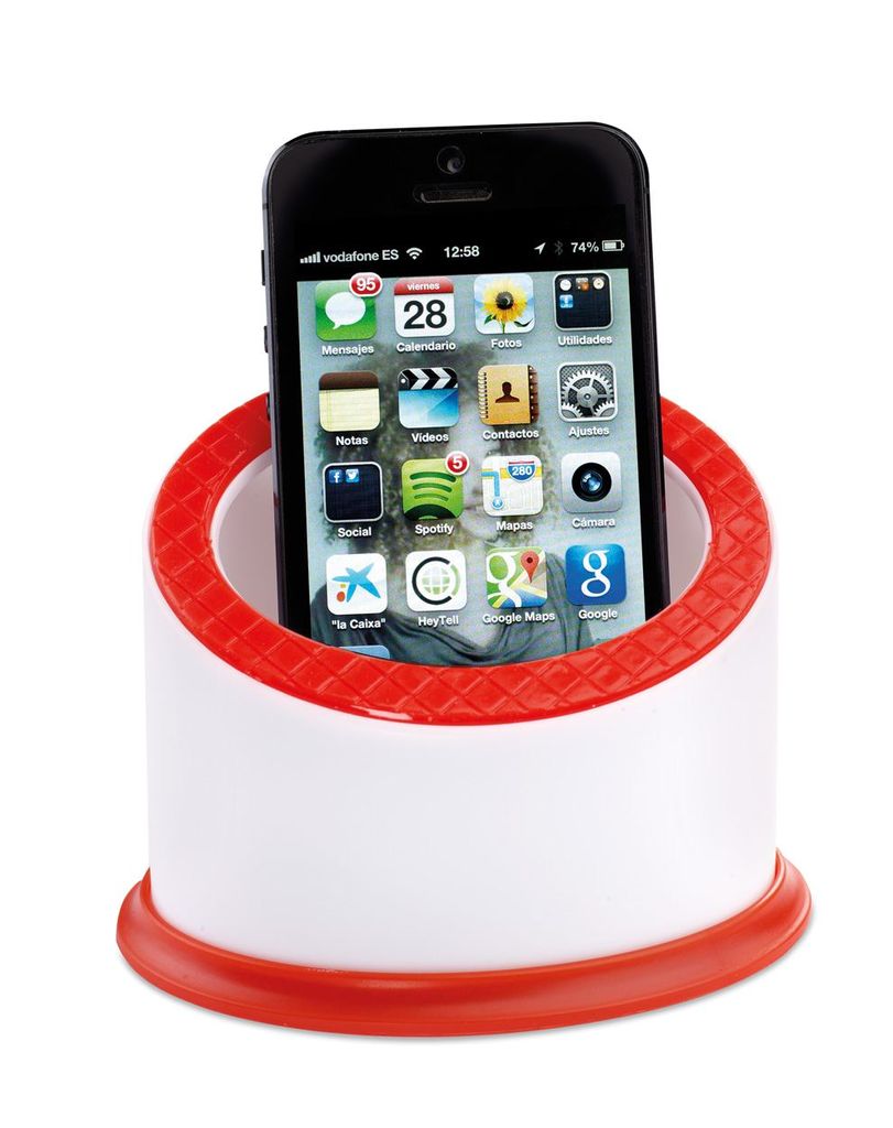 Тримач мобільного телефону Amadix, колір червоний
