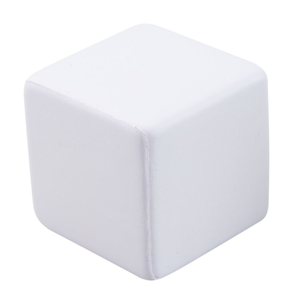 Антистресс-кубик Kubo, цвет белый