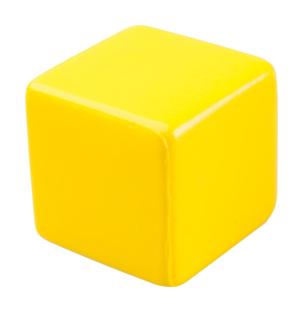 Антистрес-кубик Kubo, колір жовтий