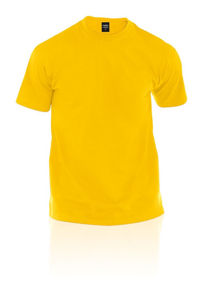 Футболка Premium, цвет желтый  размер S