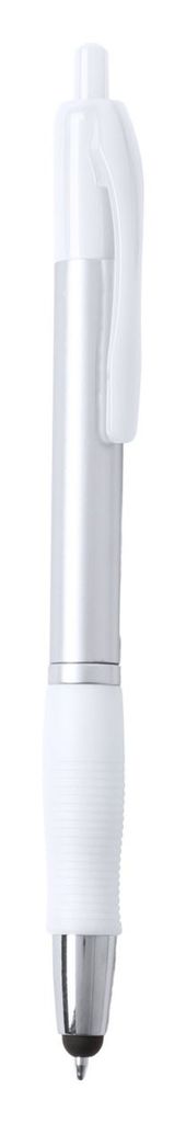 Ручка-стилус шариковая Clurk, цвет белый