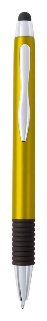 Ручка-стилус шариковая Stek, цвет желтый