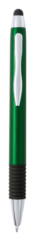 Ручка-стилус шариковая Stek, цвет зеленый