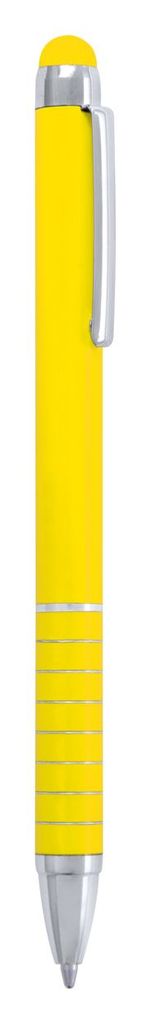 Ручка-стилус шариковая Balki, цвет желтый
