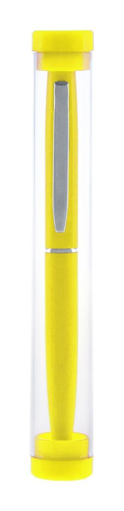 Ручка шариковая Bolsin, цвет желтый