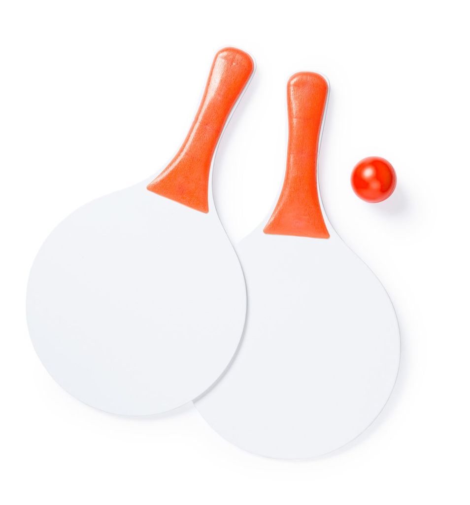 Набір для пляжного тенісу Cupsol, колір помаранчевий