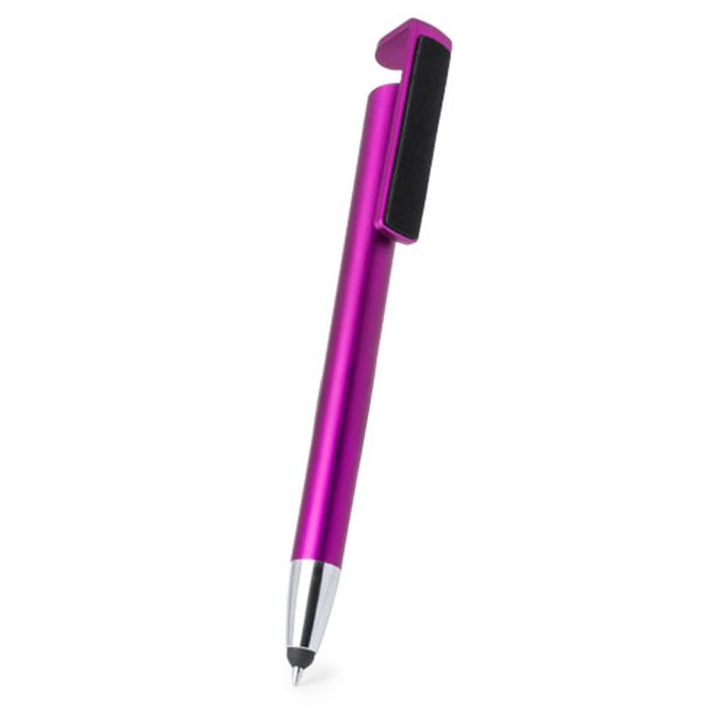 Ручка-стилус кулькова Finex, колір рожевий
