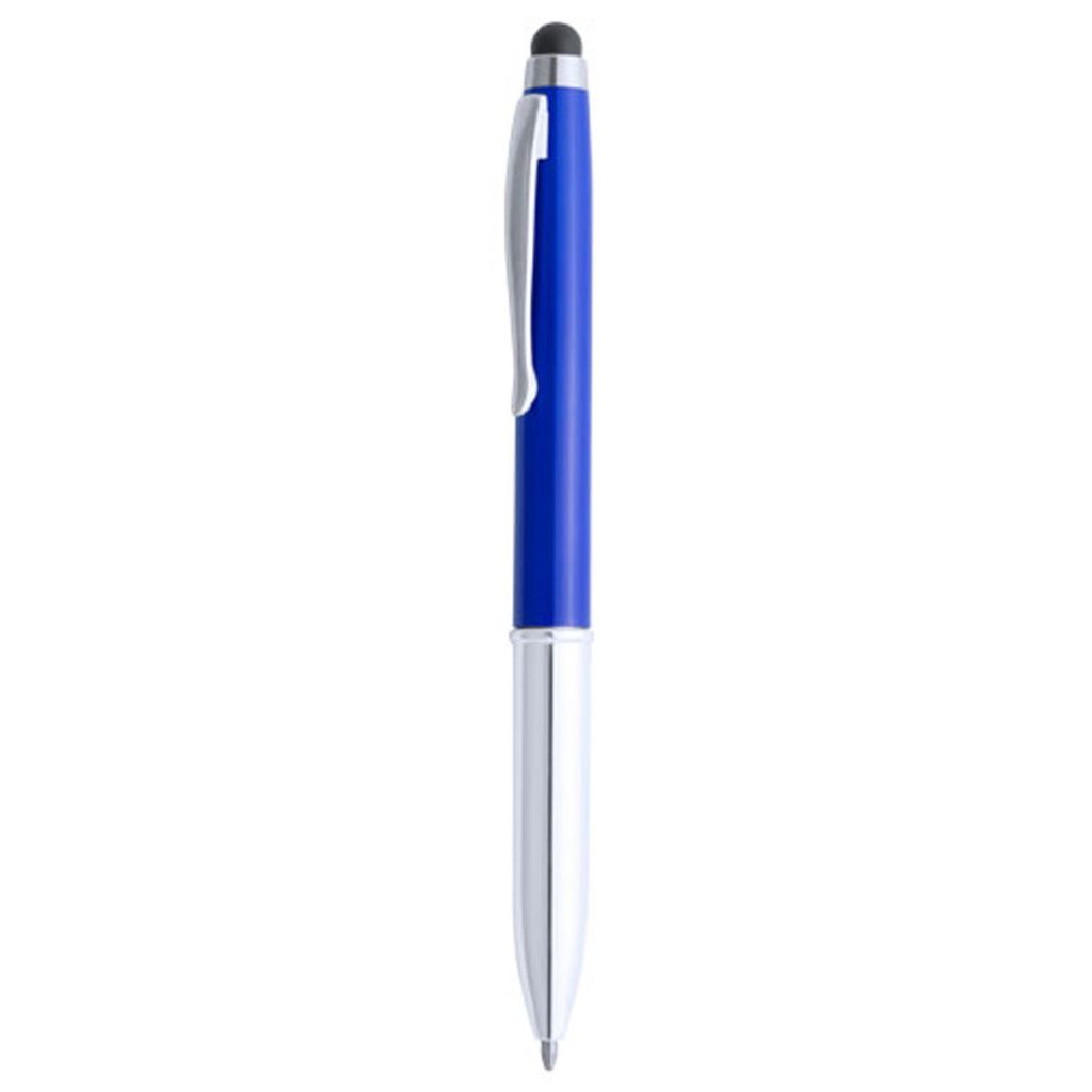 Ручка-стилус кулькова Lampo, колір синій