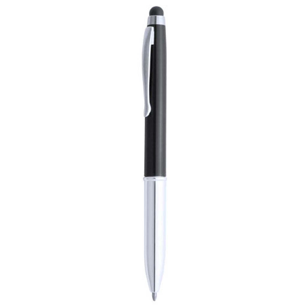 Ручка-стилус шариковая   Lampo, цвет черный