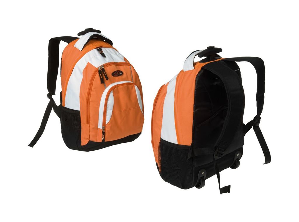 Рюкзак на коліщатках Fibri, колір помаранчевий