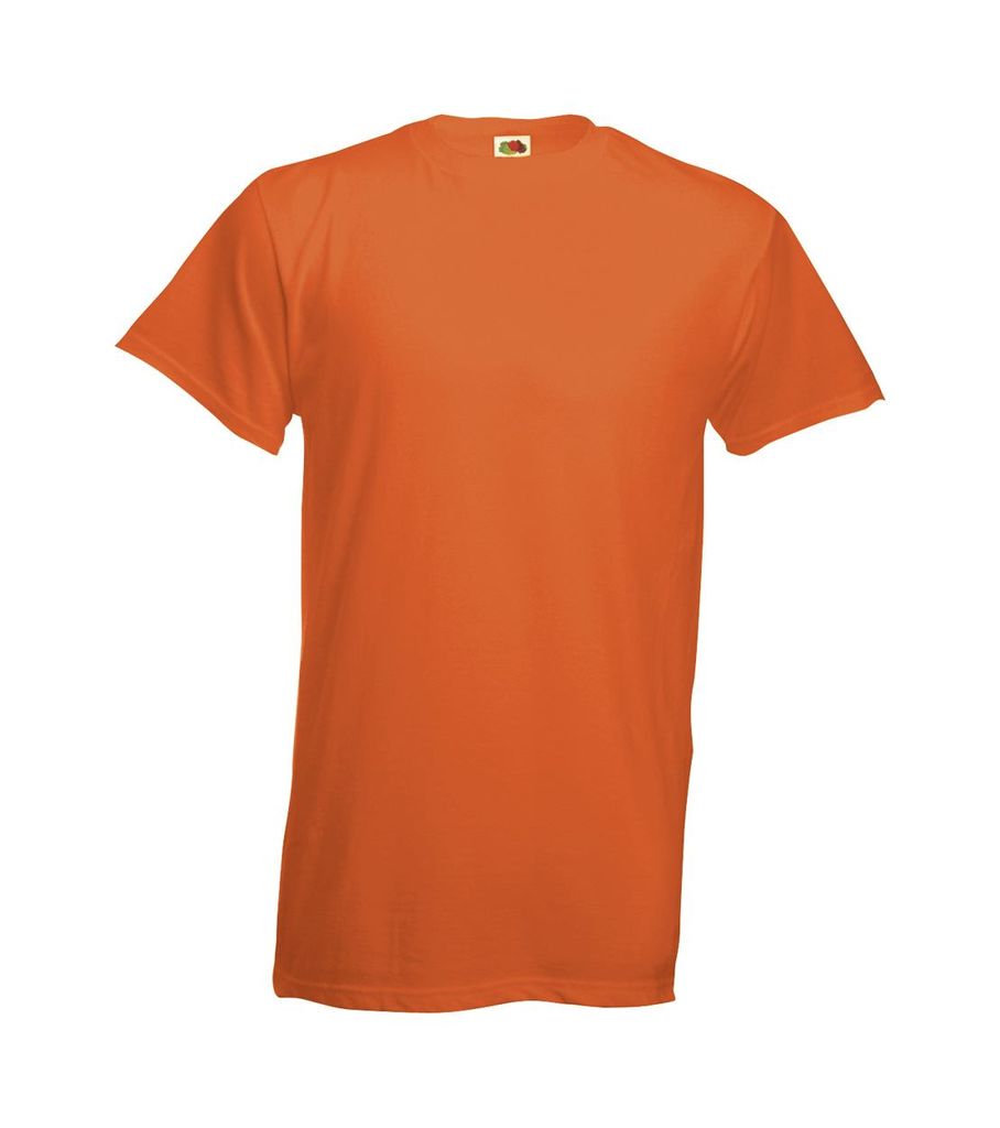 Футболка цветная Heavy-T, цвет оранжевый  размер L