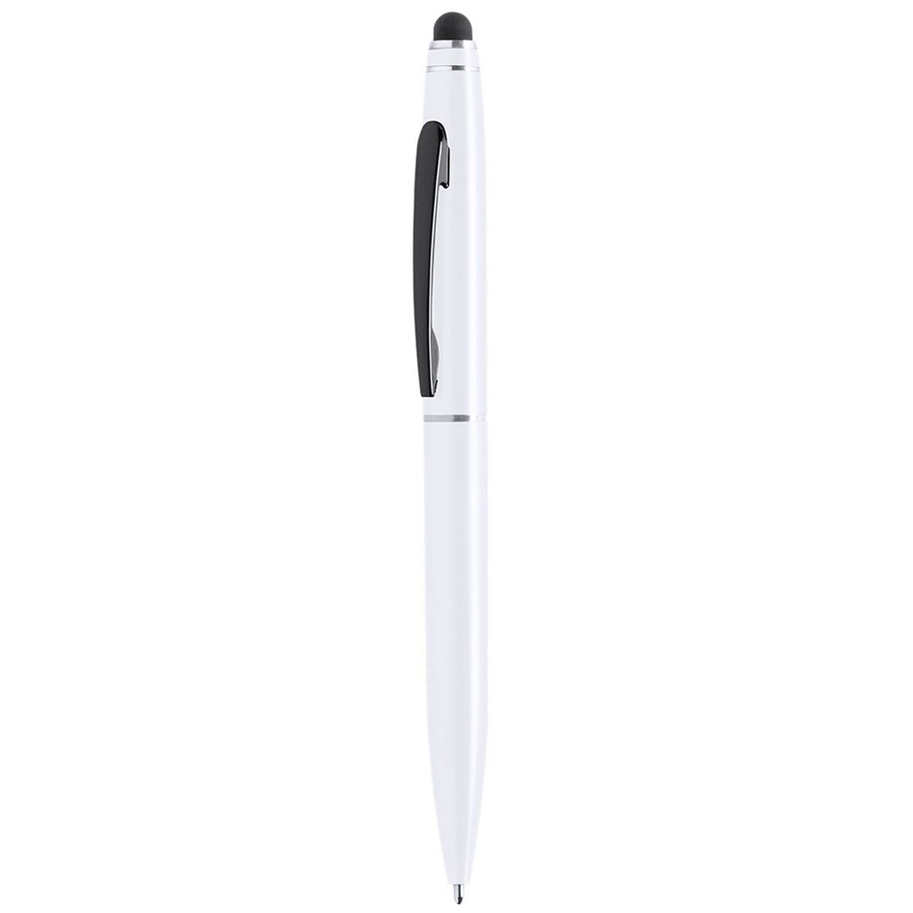 Ручка-стилус кулькова Fisar, колір білий