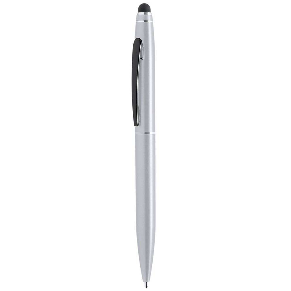 Ручка-стилус кулькова Fisar, колір сріблястий