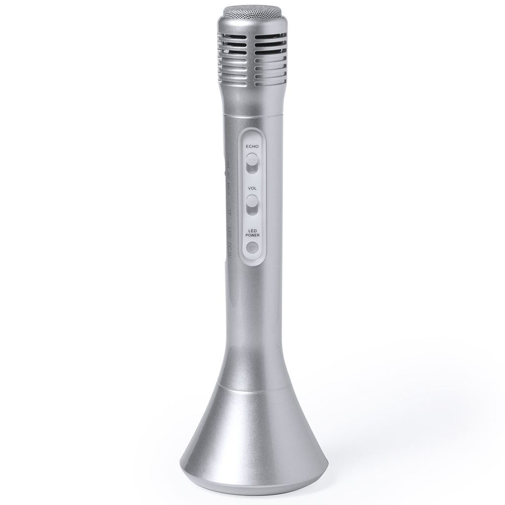Динамік з мікрофоном Varelion, колір сріблястий