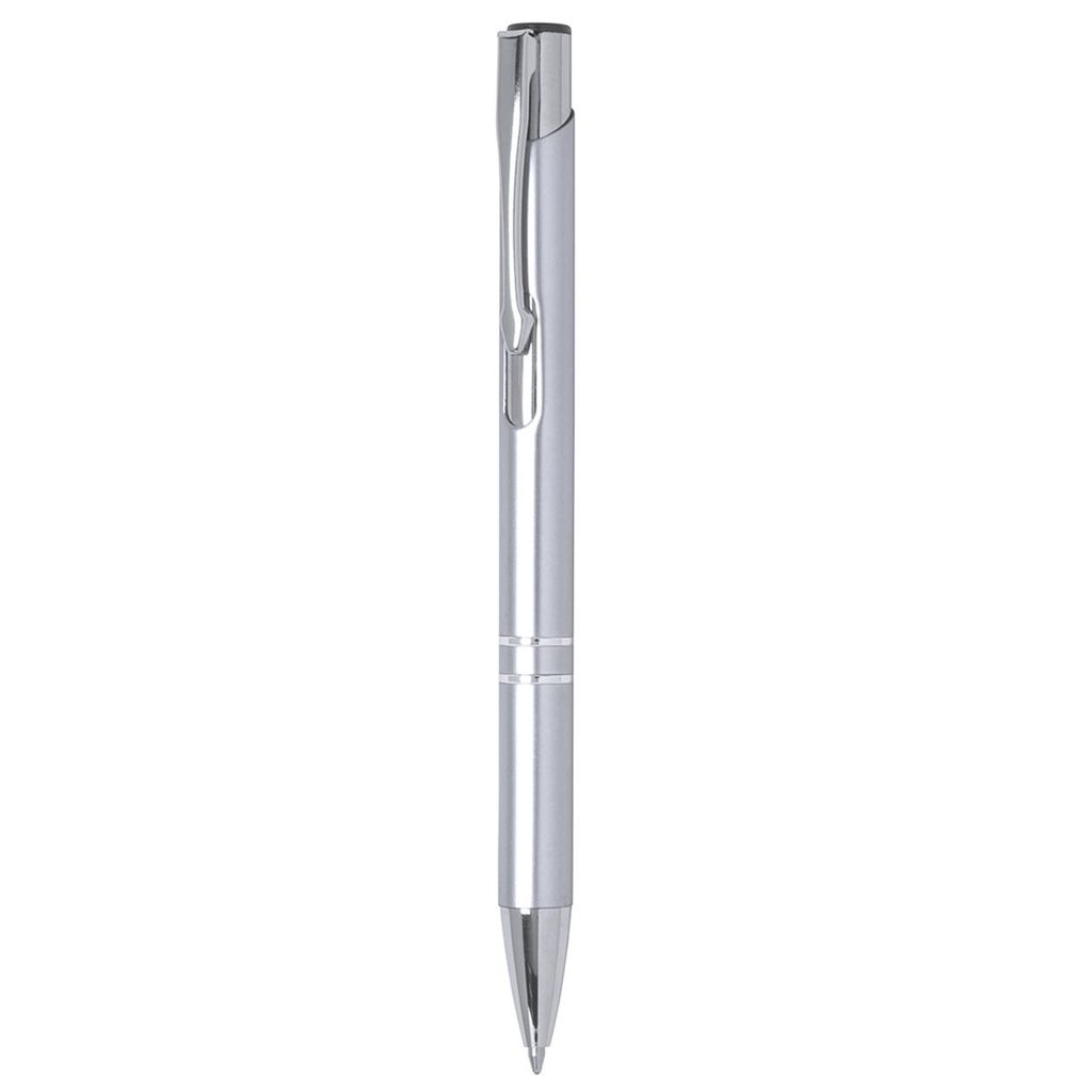 Ручка кулькова Trocum, колір сріблястий