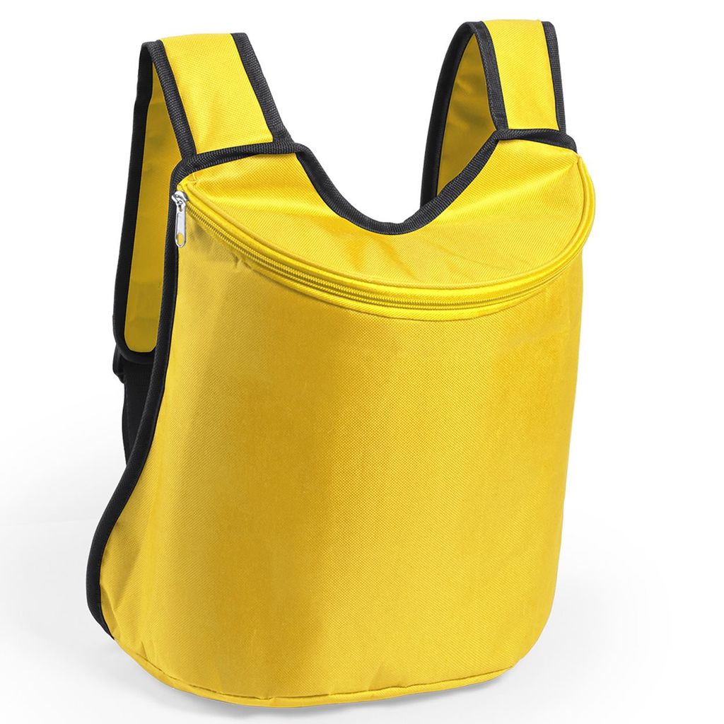 Термосумка-рюкзак Polys, цвет желтый