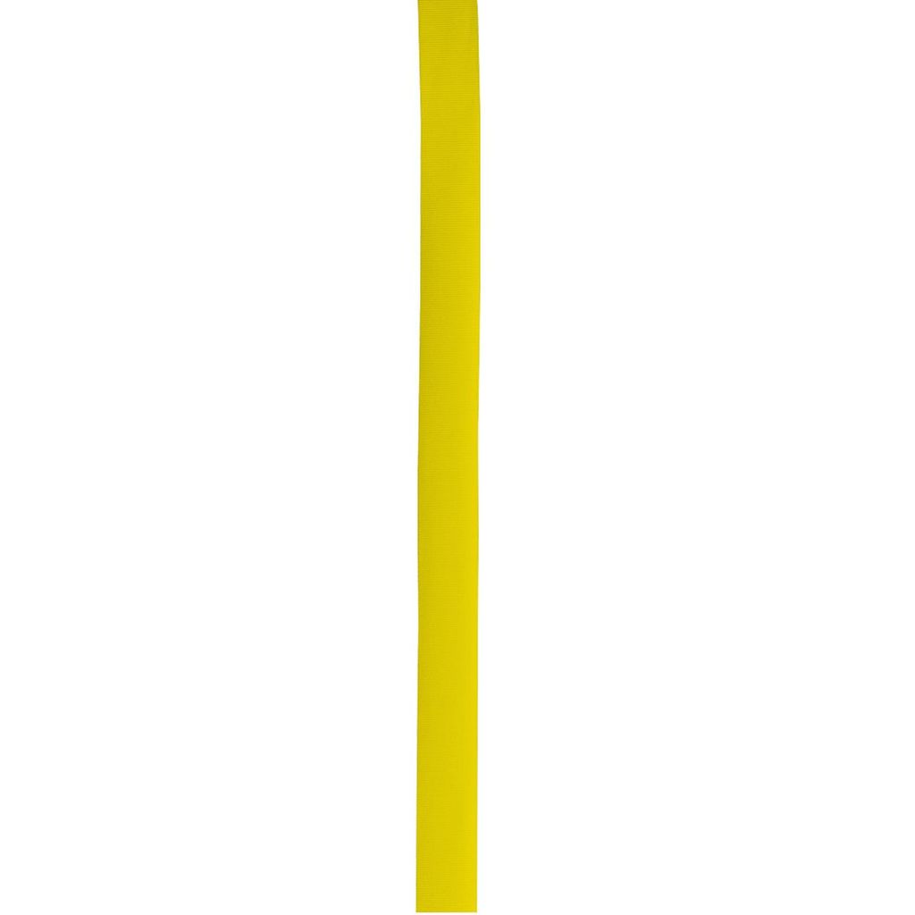 Стрічка для капелюха Polyester, колір жовтий