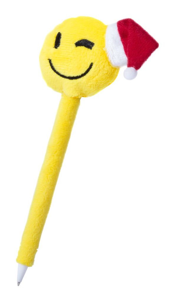 Ручка шариковая Miltok, цвет желтый