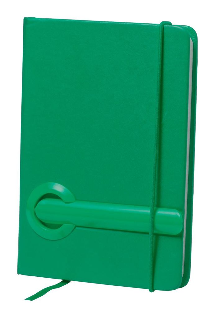 Блокнот Samish, колір зелений