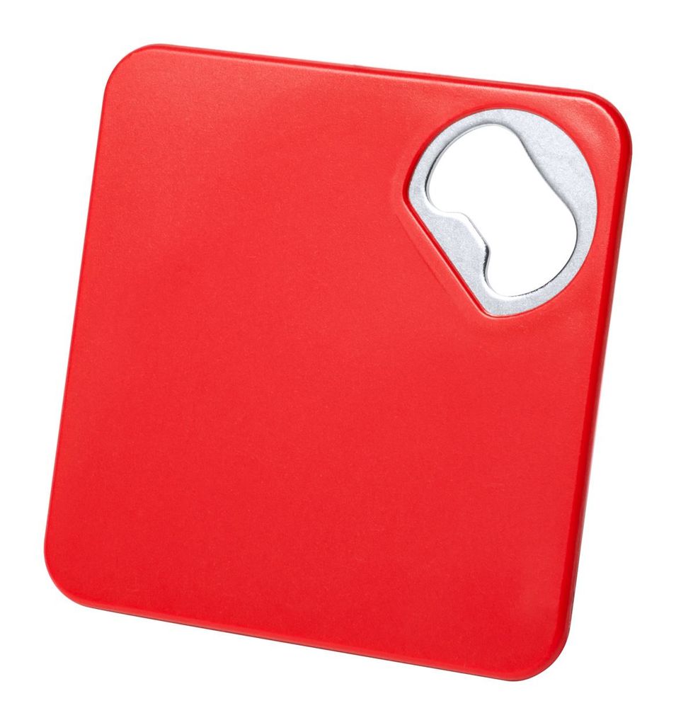 Открывалка-подставка Olmux, цвет красный
