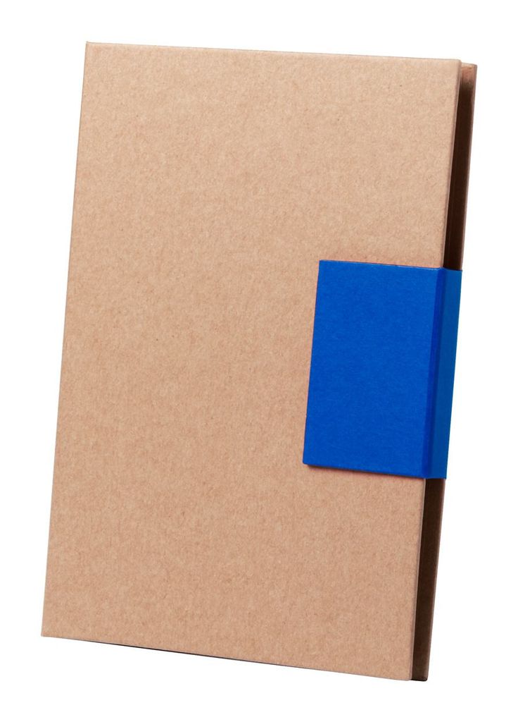 Блокнот з самоклейкими аркушами Ganok, колір синій