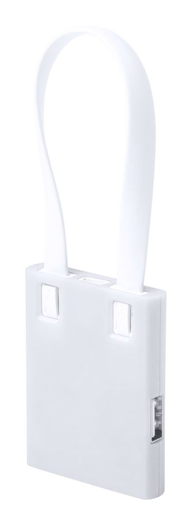 Хаб USB Yurian, колір білий