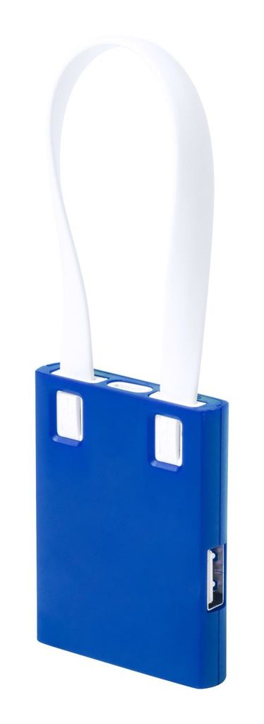 Хаб USB Yurian, колір синій