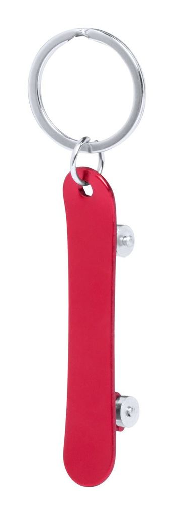 Брелок-відкривачка Skater, колір червоний
