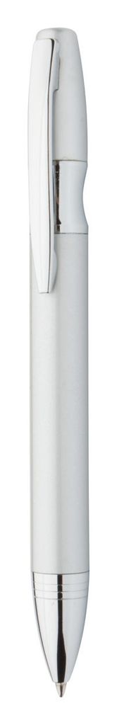 Ручка шариковая Pilman, цвет серебристый