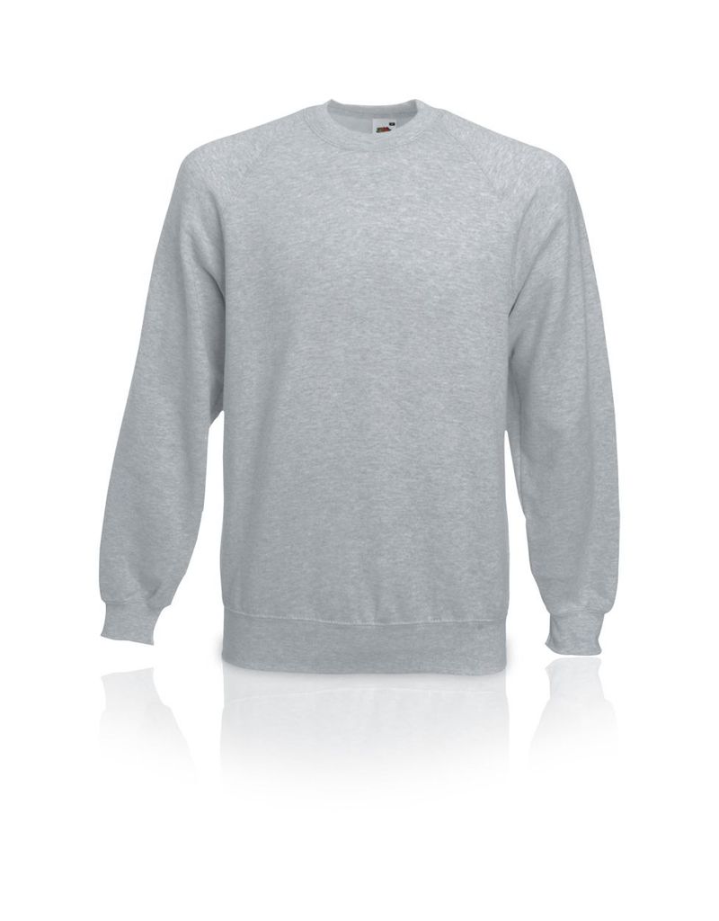 Пуловер Raglan, колір попелясто-сірий  розмір XL